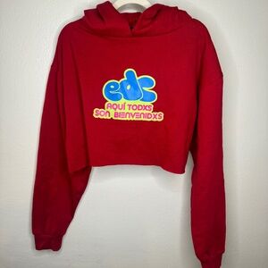 EDC Mexico Cropped hoodie, size Large, never been worn